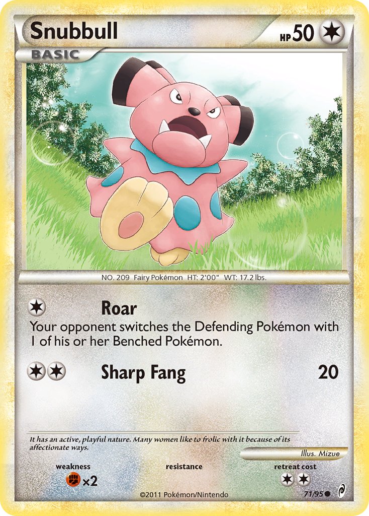 Snubbull - Call of Legends (Common) [CL-71] English / Near Mint / Normal