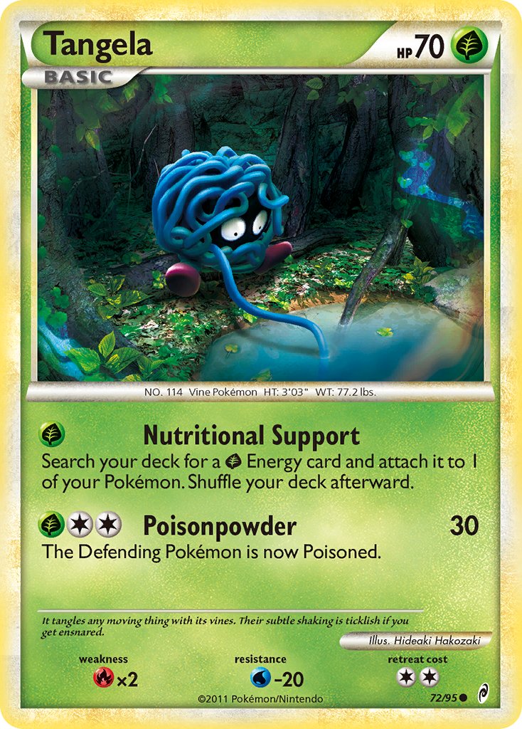 Tangela - Call of Legends (Common) [CL-72] English / Near Mint / Normal