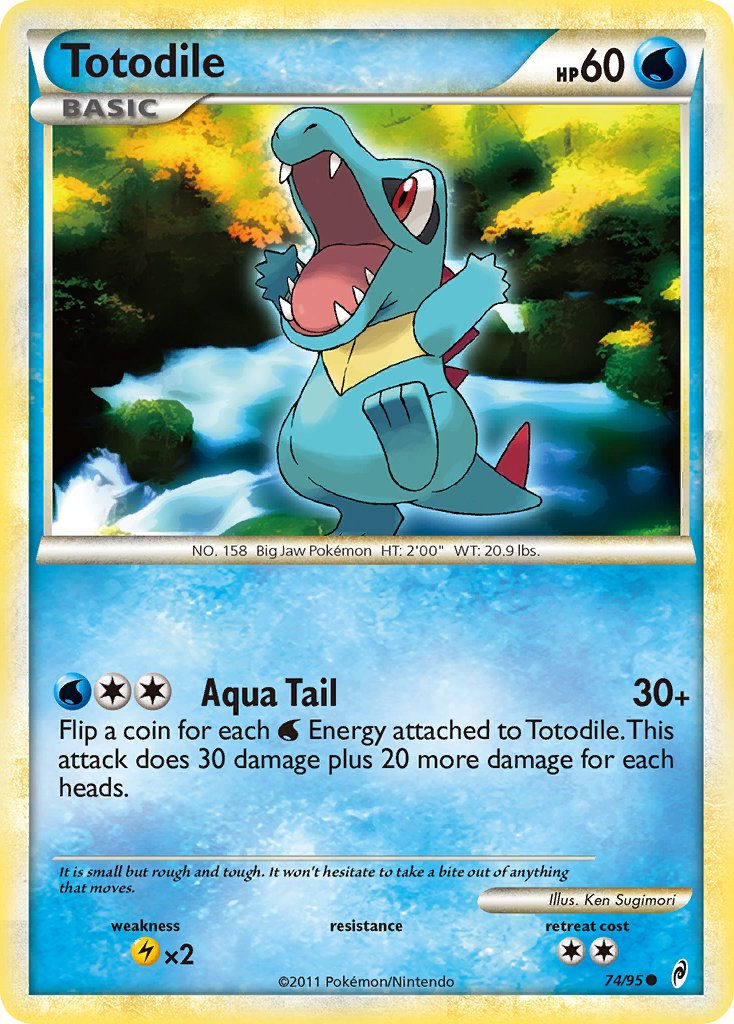 Totodile - Call of Legends (Common) [CL-74] English / Near Mint / Normal