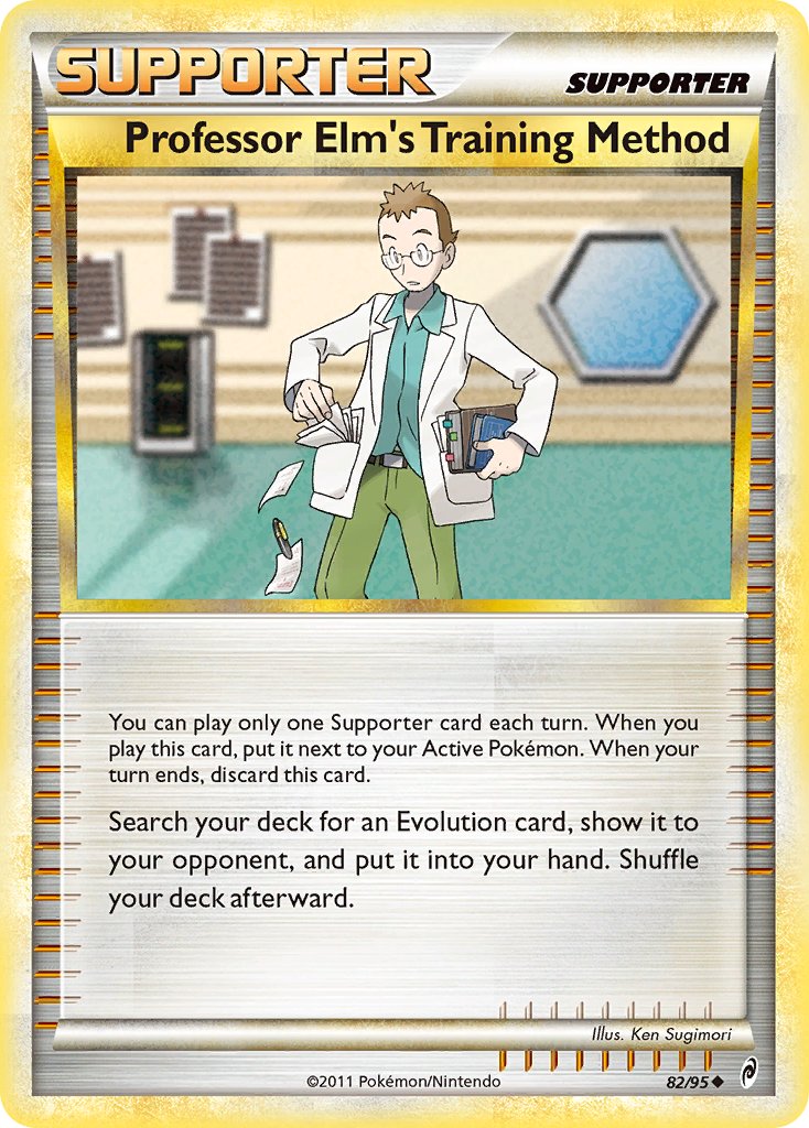 Professor Elm's Training Method - Call of Legends (Uncommon) [CL-82] English / Near Mint / Normal