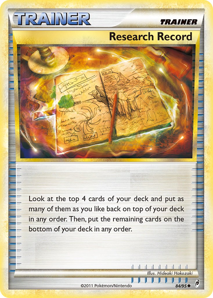 Research Record - Call of Legends (Uncommon) [CL-84] English / Near Mint / Normal