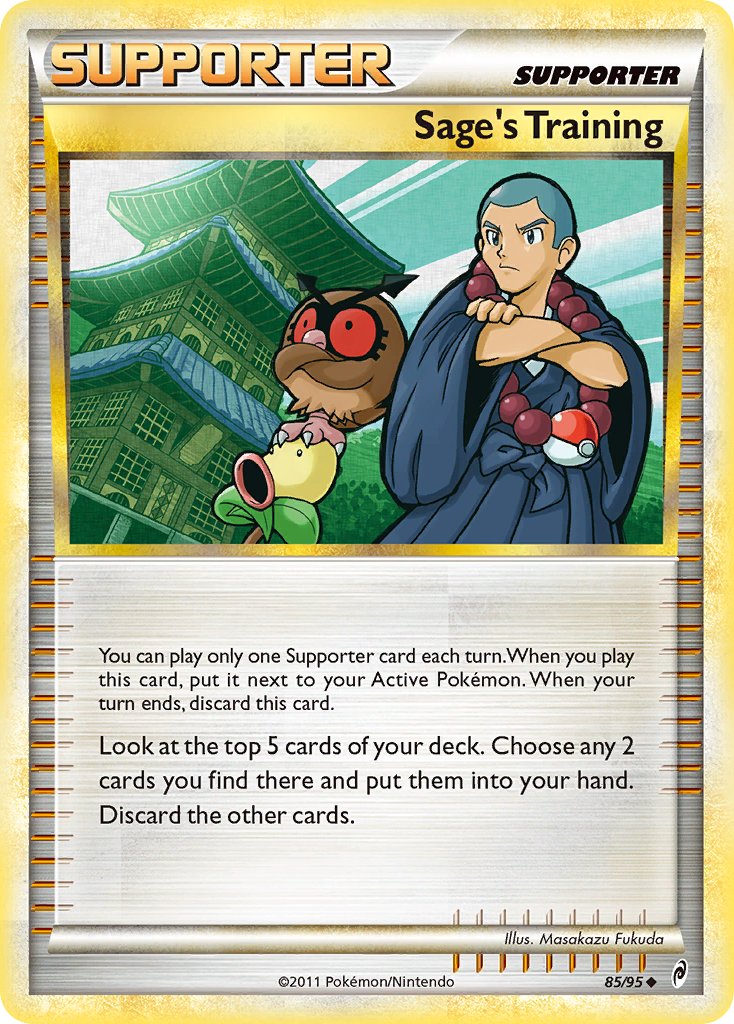 Sage's Training - Call of Legends (Uncommon) [CL-85] English / Near Mint / Normal