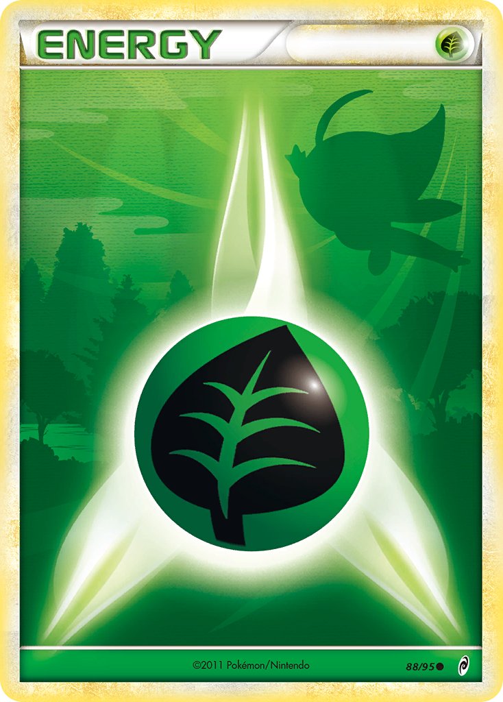 Grass Energy - Call of Legends (Common) [CL-88] English / Near Mint / Reverse-Holo Normal