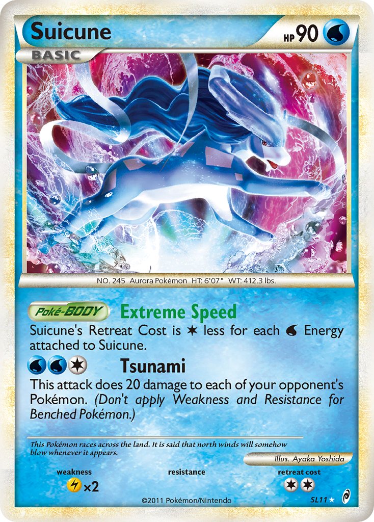 Suicune - Call of Legends (Ultra Rare) [CL-SL11] English / Near Mint / Normal
