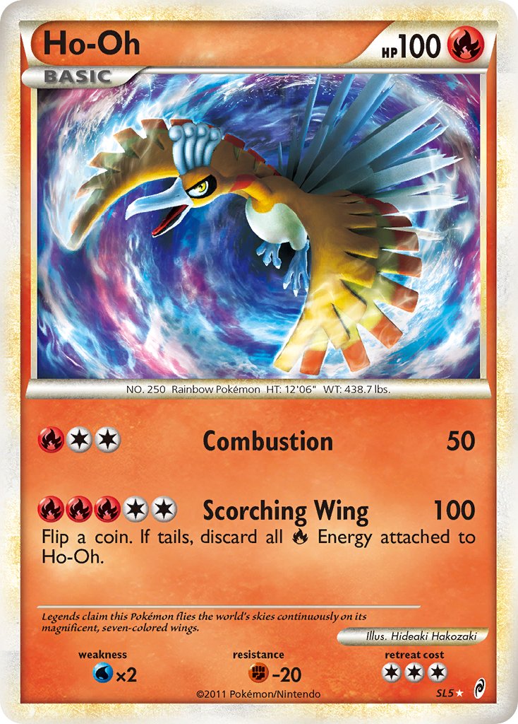 Ho-Oh - Call of Legends (Ultra Rare) [CL-SL5] English / Near Mint / Normal