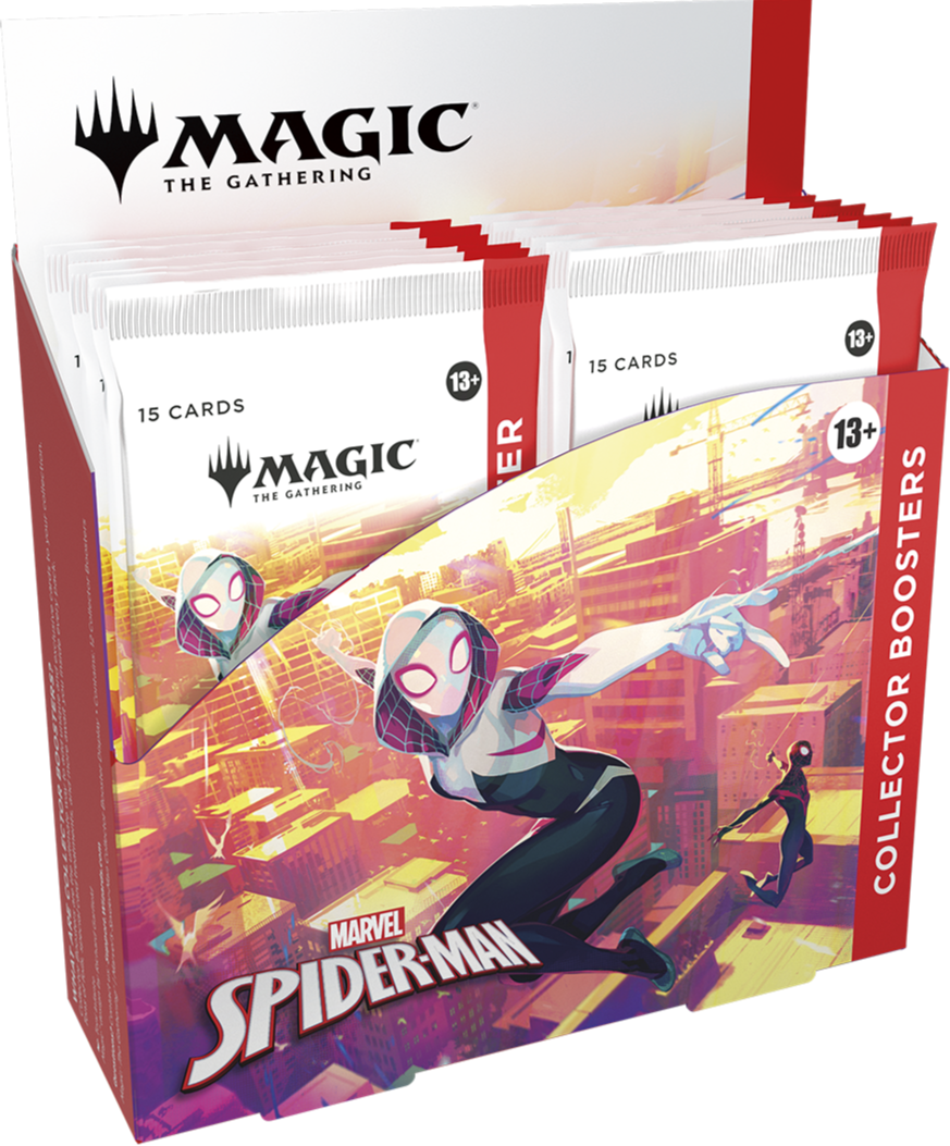 Magic: Spiderman - Collector Booster Display Kortspil