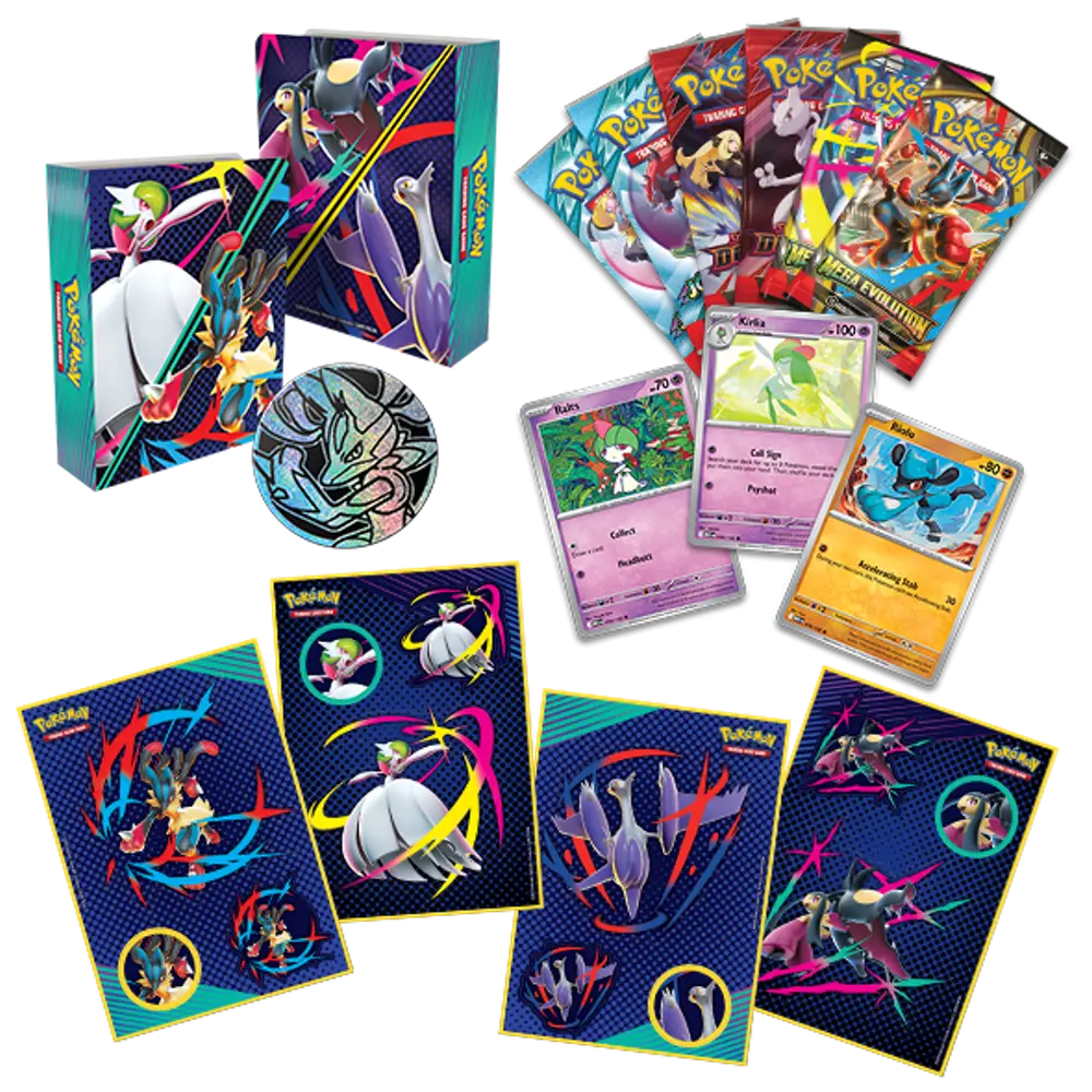 Pokémon TCG: Collector's Chest Fall 2025 - Mega Evolutions (Gardevoir & Lucario)