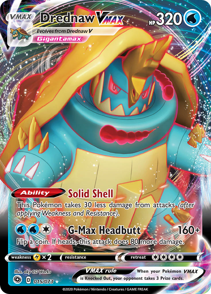 Drednaw VMAX⁣ - Champion’s Path⁣ (Ultra Rare)⁣ [15] English / Near Mint / Normal