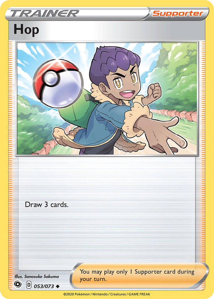 Hop⁣ - Champion’s Path⁣ (Uncommon)⁣ [53] English / Near Mint / Normal