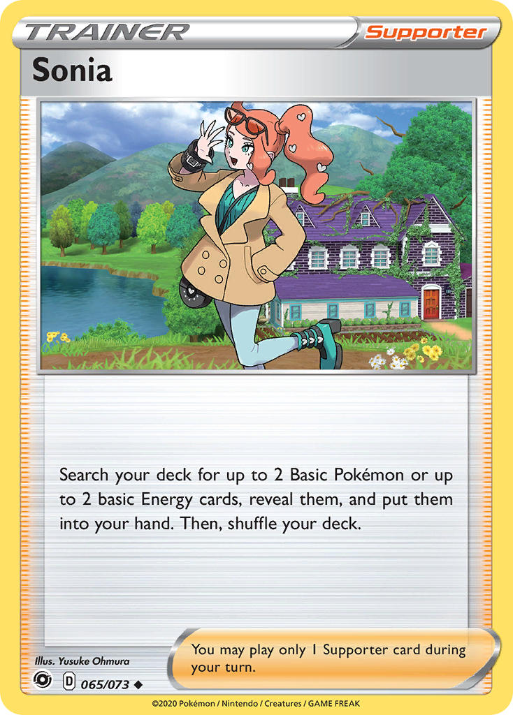 Sonia⁣ - Champion’s Path⁣ (Uncommon)⁣ [65] English / Near Mint / Reverse-Holo Normal