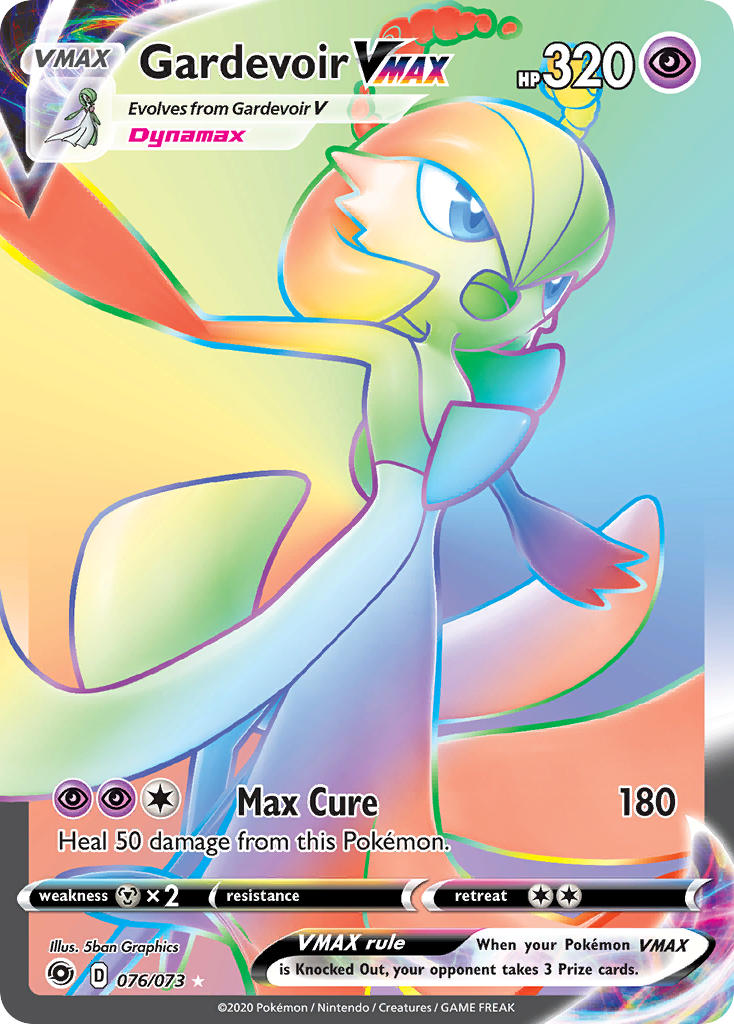 Gardevoir VMAX⁣ - Champion’s Path⁣ (Secret Rare)⁣ [76] English / Near Mint / Normal
