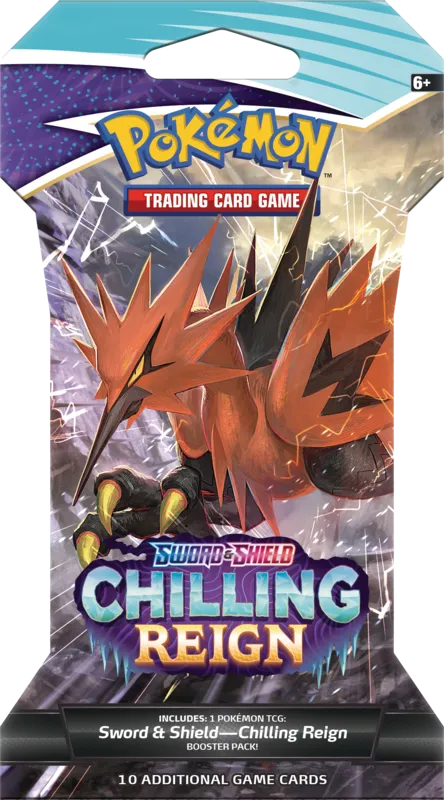 Pokémon TCG: Sword & Shield: Chilling Reign - Sleeved Booster Pack Kortspil