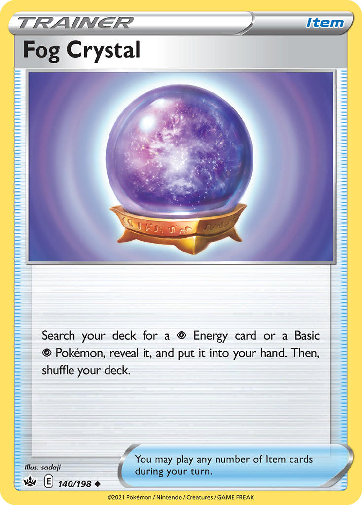 Fog Crystal - Chilling Reign (Uncommon) [CRE-140] English / Near Mint / Normal