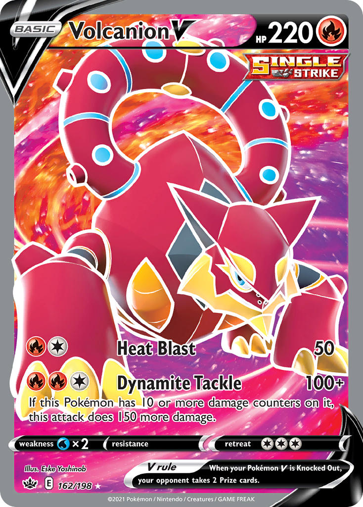 Volcanion V - Chilling Reign (Ultra Rare) [CRE-162] English / Near Mint / Normal