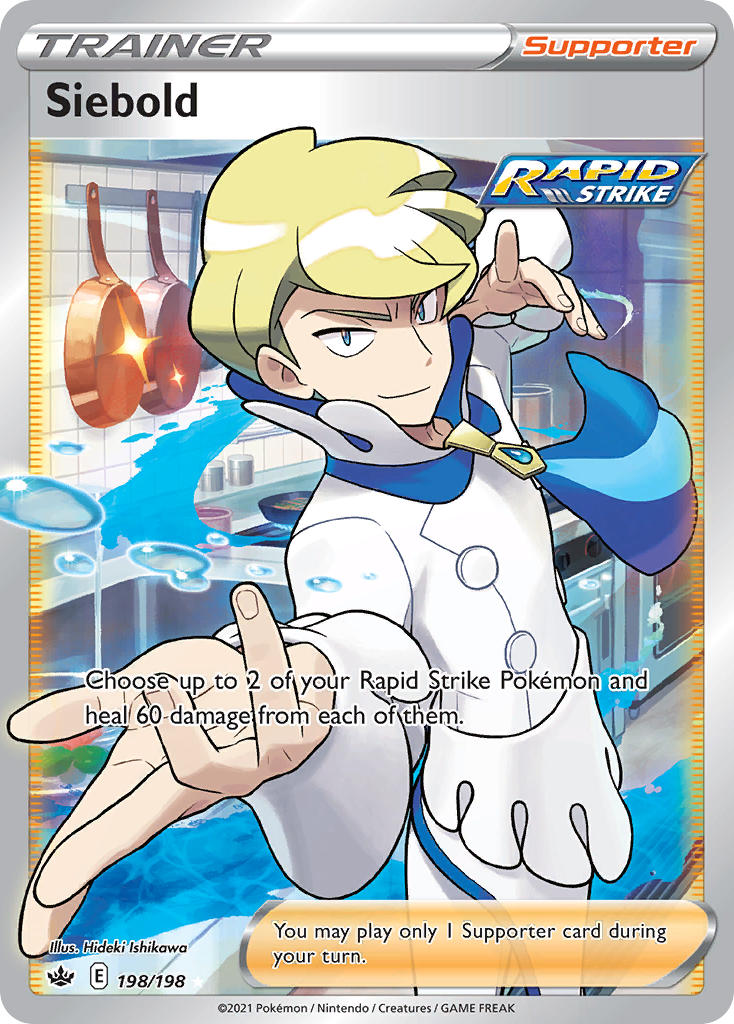 Siebold - Chilling Reign (Ultra Rare) [CRE-198] English / Near Mint / Normal