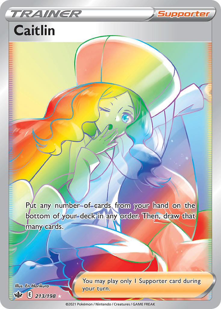 Caitlin - Chilling Reign (Secret Rare) [CRE-213] English / Near Mint / Normal