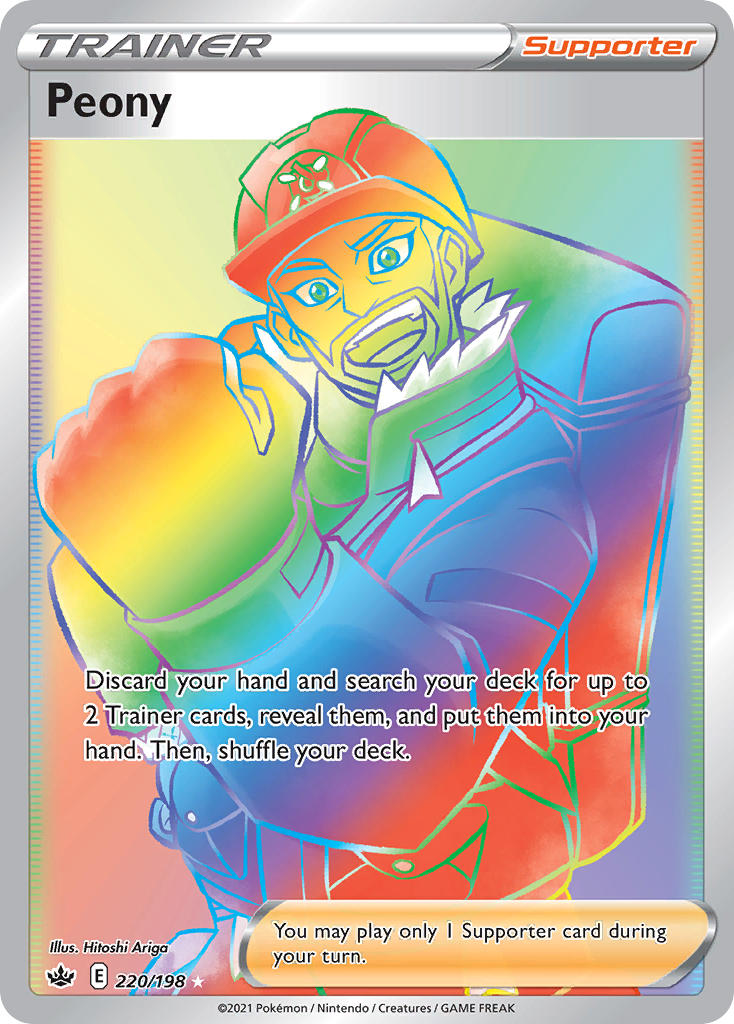 Peony - Chilling Reign (Secret Rare) [CRE-220] English / Near Mint / Normal