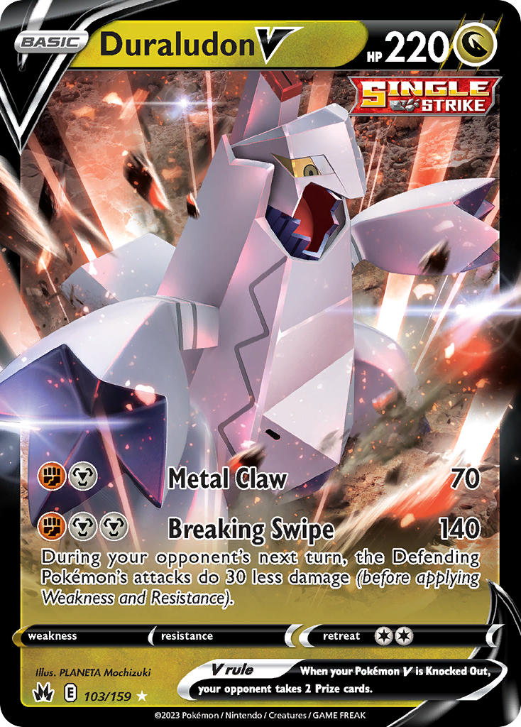Duraludon V - Crown Zenith (Ultra Rare) [CRZ-103] English / Near Mint / Normal