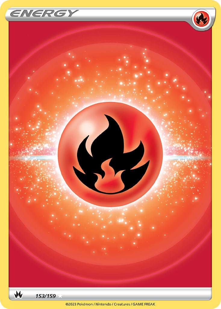 Fire Energy - Crown Zenith (Ultra Rare) [CRZ-153] English / Near Mint / Normal