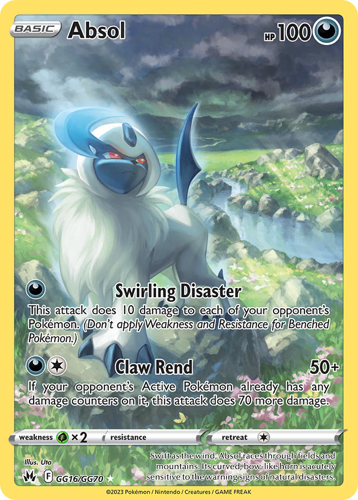 Absol - Crown Zenith (Holo Rare) [CRZ-GG16] English / Near Mint / Normal