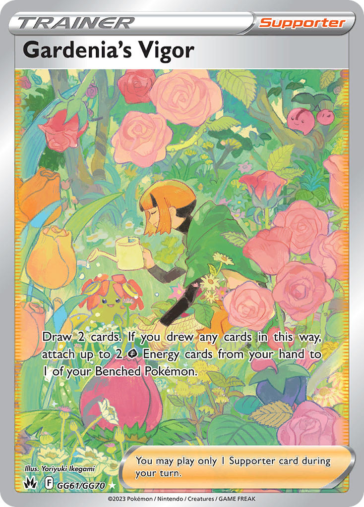 Gardenia's Vigor - Crown Zenith (Ultra Rare) [CRZ-GG61] English / Near Mint / Normal