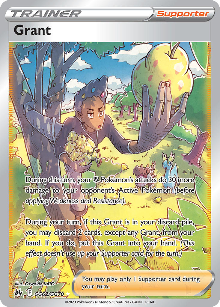 Grant - Crown Zenith (Ultra Rare) [CRZ-GG62] English / Near Mint / Normal