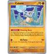 Cubone - 104/165 - Enkeltkort