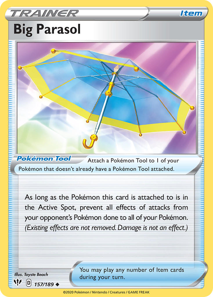 Big Parasol⁣ - Darkness Ablaze⁣ (Uncommon)⁣ [157] English / Near Mint / Normal