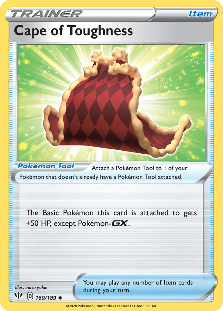 Cape of Toughness⁣ - Darkness Ablaze⁣ (Uncommon)⁣ [160] English / Near Mint / Normal