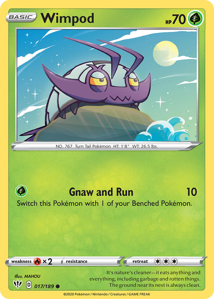 Wimpod - Darkness Ablaze (Common) [17] Kortspil