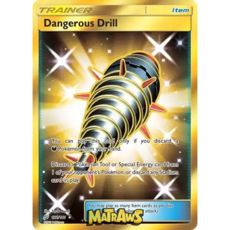 Dangerous Drill - Gold - 192/181 Enkeltkort Team Up 