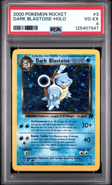 Dark Blastoise - Team Rocket (Holo Rare) [TR-3]