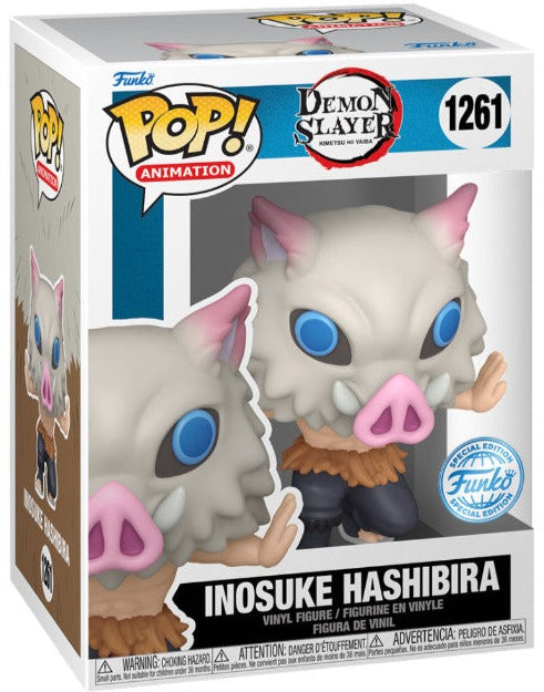 Funko POP! Demon Slayer Inosuke Hashibira Special Edition #1261 Figur