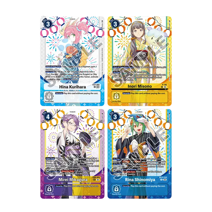 Digimon Card Game: PB23 - Premium Heroines Set Version 2