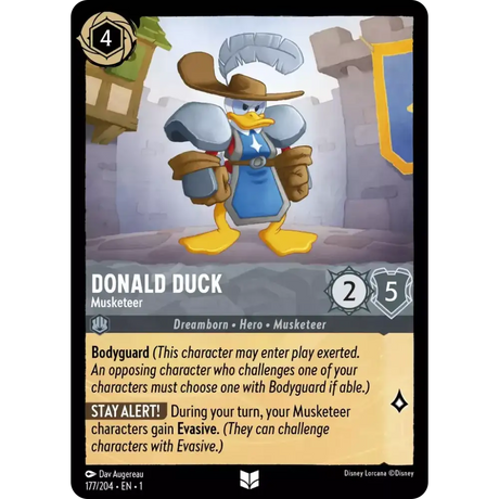Donald Duck - Musketeer (Uncommon) - 177/204 - Disney