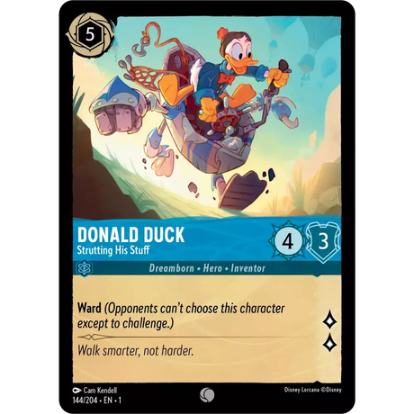 Donald Duck - Strutting His Stuff (Common) - 144/204