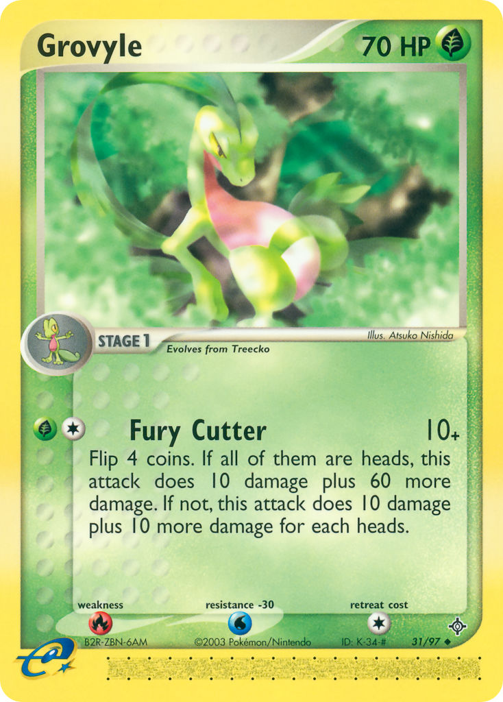 Grovyle⁣ - EX Dragon⁣ (Uncommon)⁣ [31] English / Near Mint / Normal