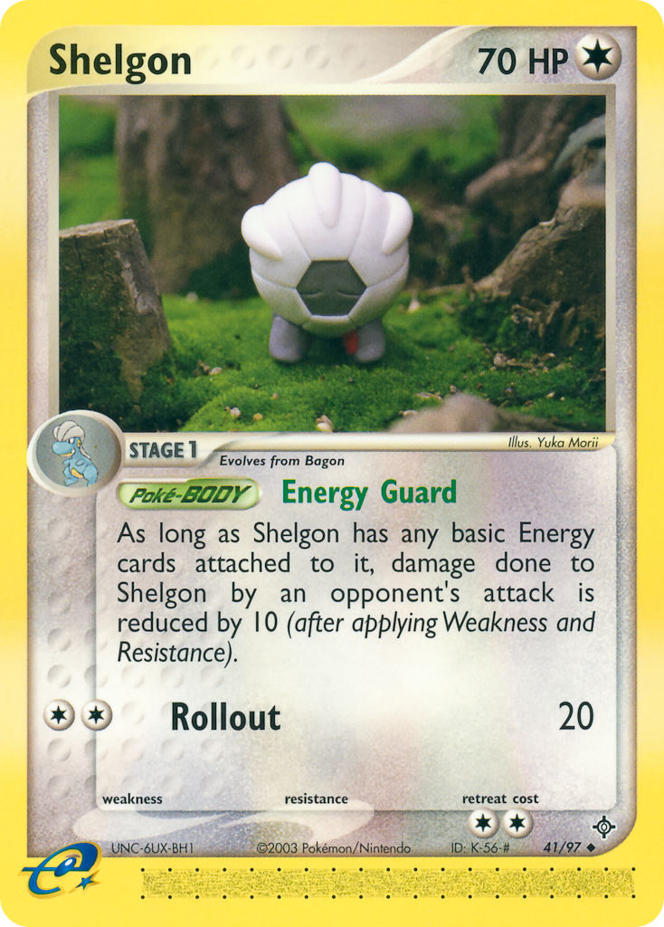 Shelgon (Energy Guard)⁣ - EX Dragon⁣ (Uncommon)⁣ [41] English / Near Mint / Normal