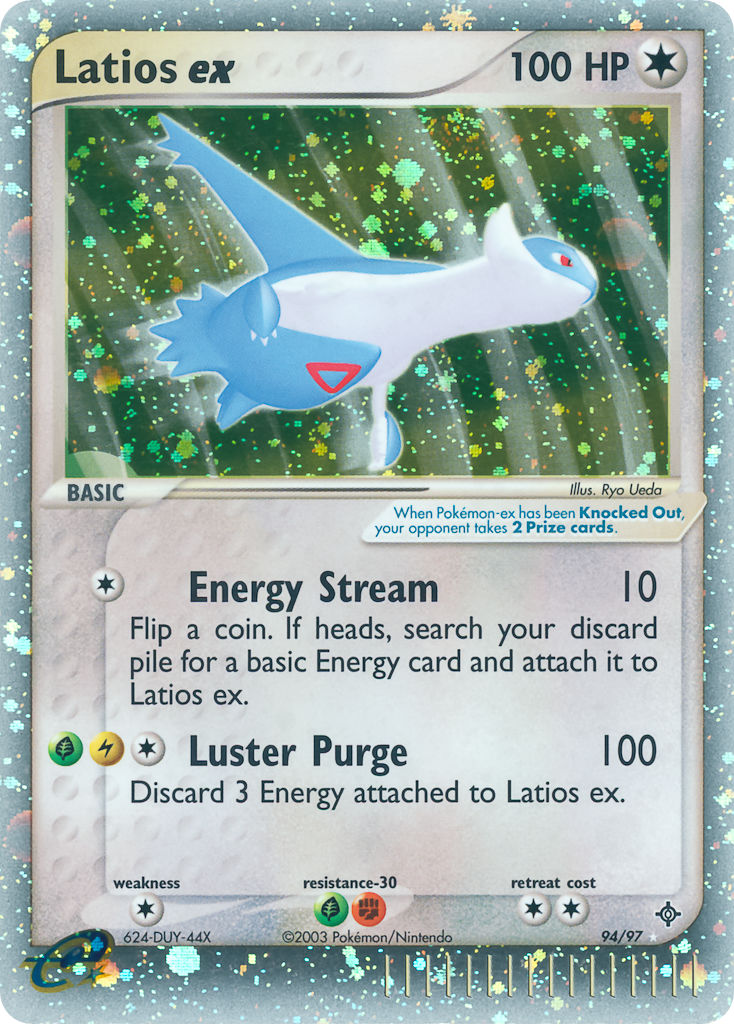 Latios ex⁣ - EX Dragon⁣ (Ultra Rare)⁣ [94] English / Played / Normal