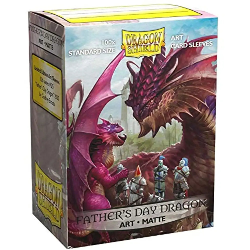 Dragon Shield Art Sleeves (100 stk.) Card Sleeves Dragon Shield Father's Day Dragon 