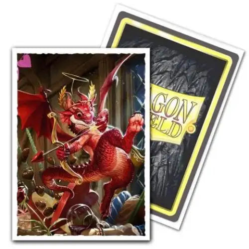 Dragon Shield Art Sleeves (100 stk.) Card Sleeves Dragon Shield Valentine Dragon 
