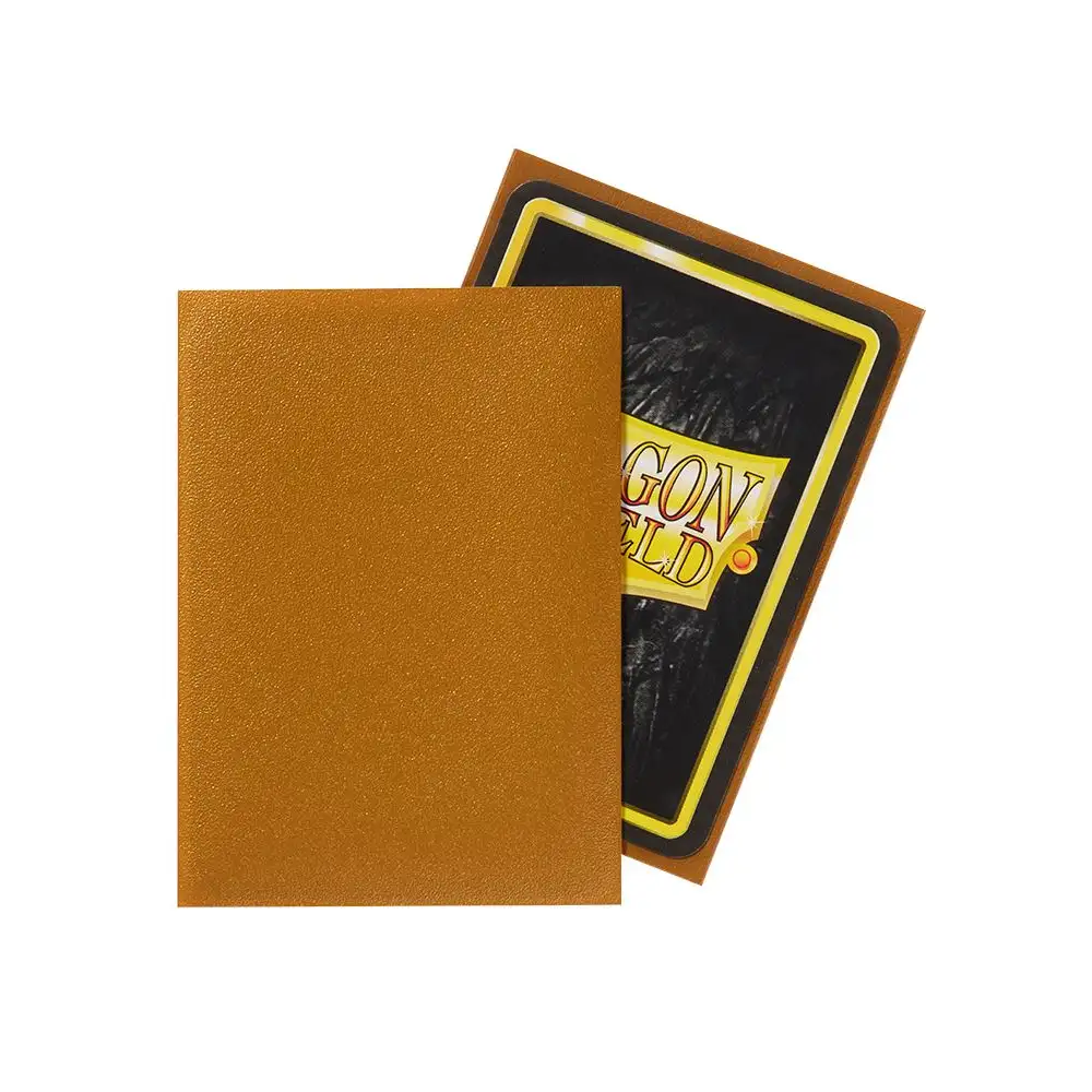 Dragon Shield Matte Sleeves (100 stk.) Card Sleeves Dragon Shield Guld 