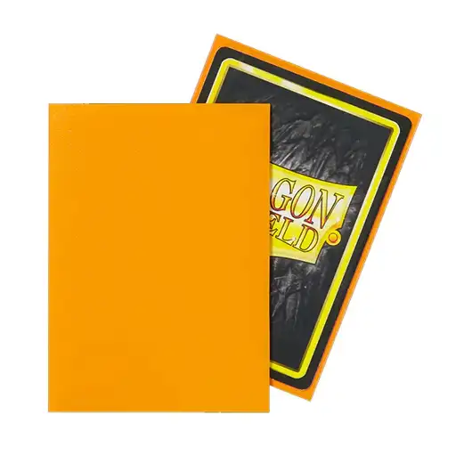Dragon Shield: Matte Sleeves (100 stk.) - Orange