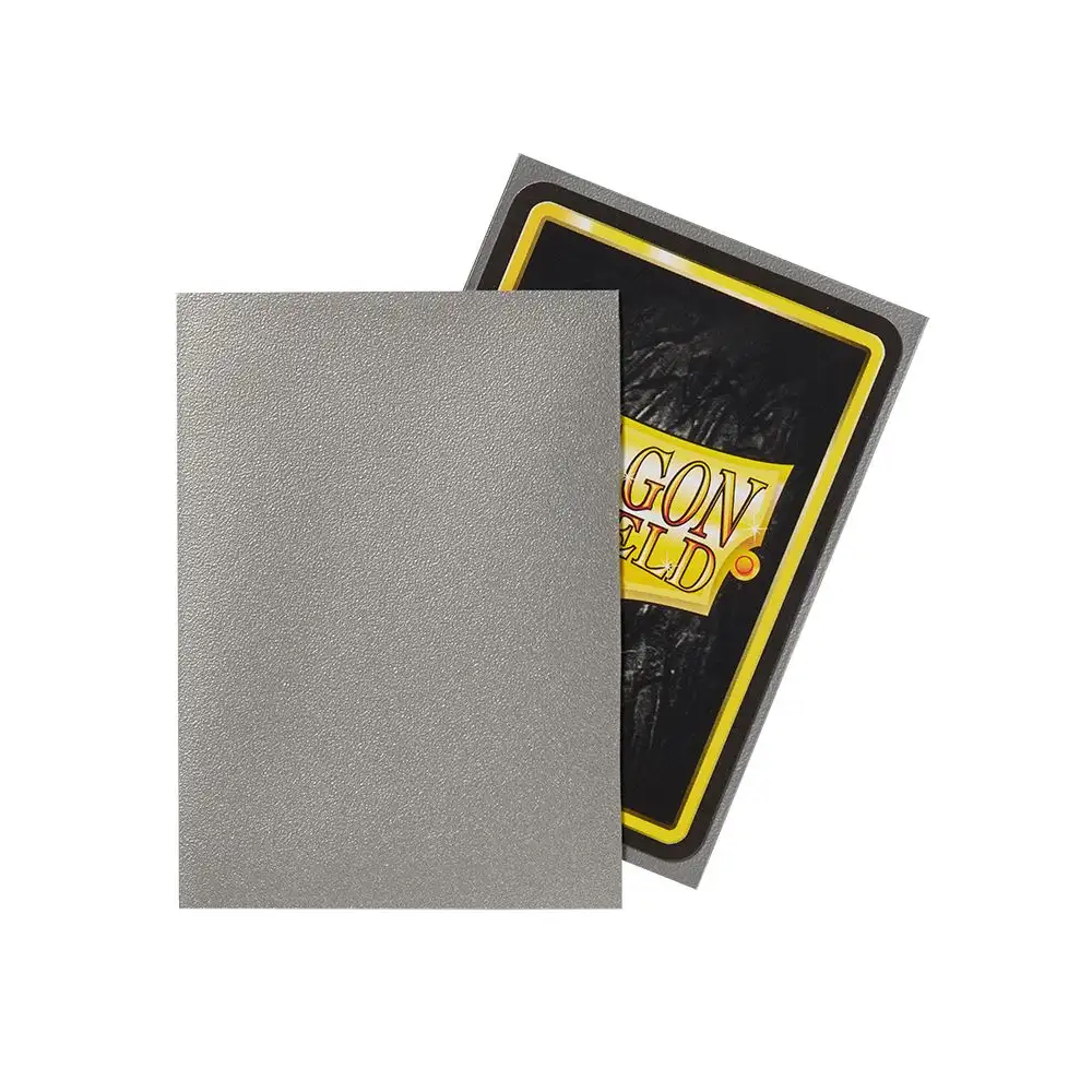Dragon Shield Matte Sleeves (100 stk.) Card Sleeves Dragon Shield Sølv 