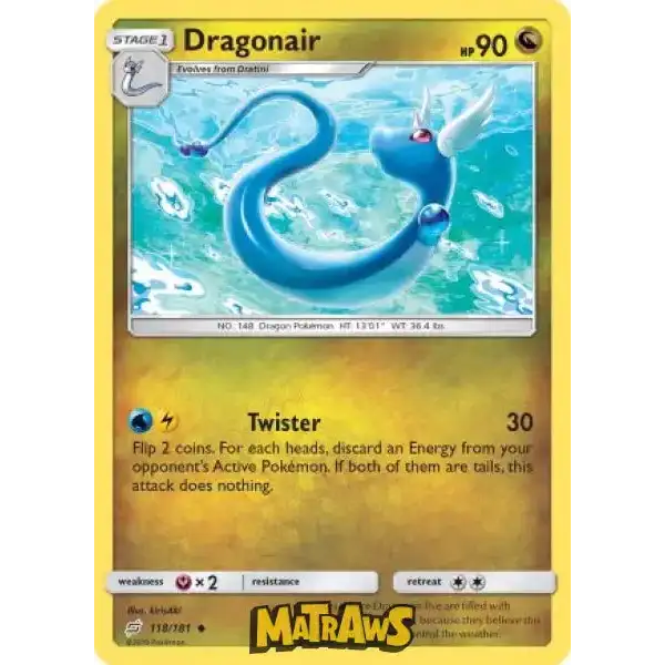 Dragonair - 118/181 Enkeltkort Team Up 