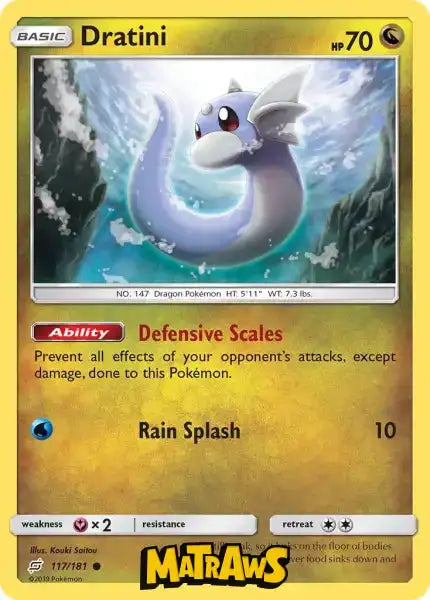 Dratini - 117/181 Enkeltkort Team Up 