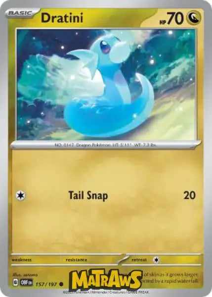 Dratini - 157/197 Enkeltkort