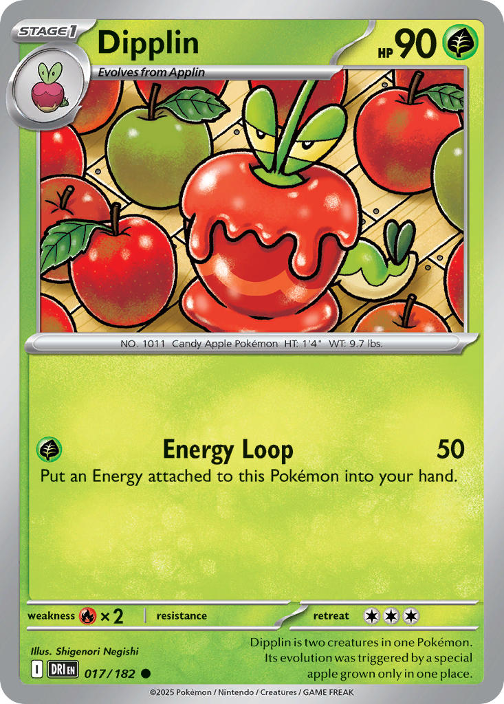 Dipplin⁣ - Destined Rivals⁣ (Common)⁣ [017] English / Near Mint / Normal