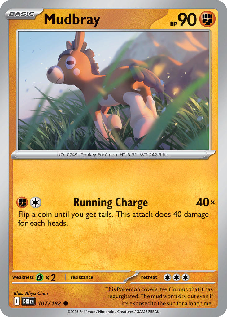 Mudbray⁣ - Destined Rivals⁣ (Common)⁣ [107] English / Near Mint / Normal