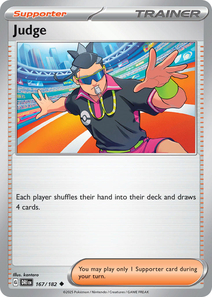 Judge⁣ - Destined Rivals⁣ (Uncommon)⁣ [167]
